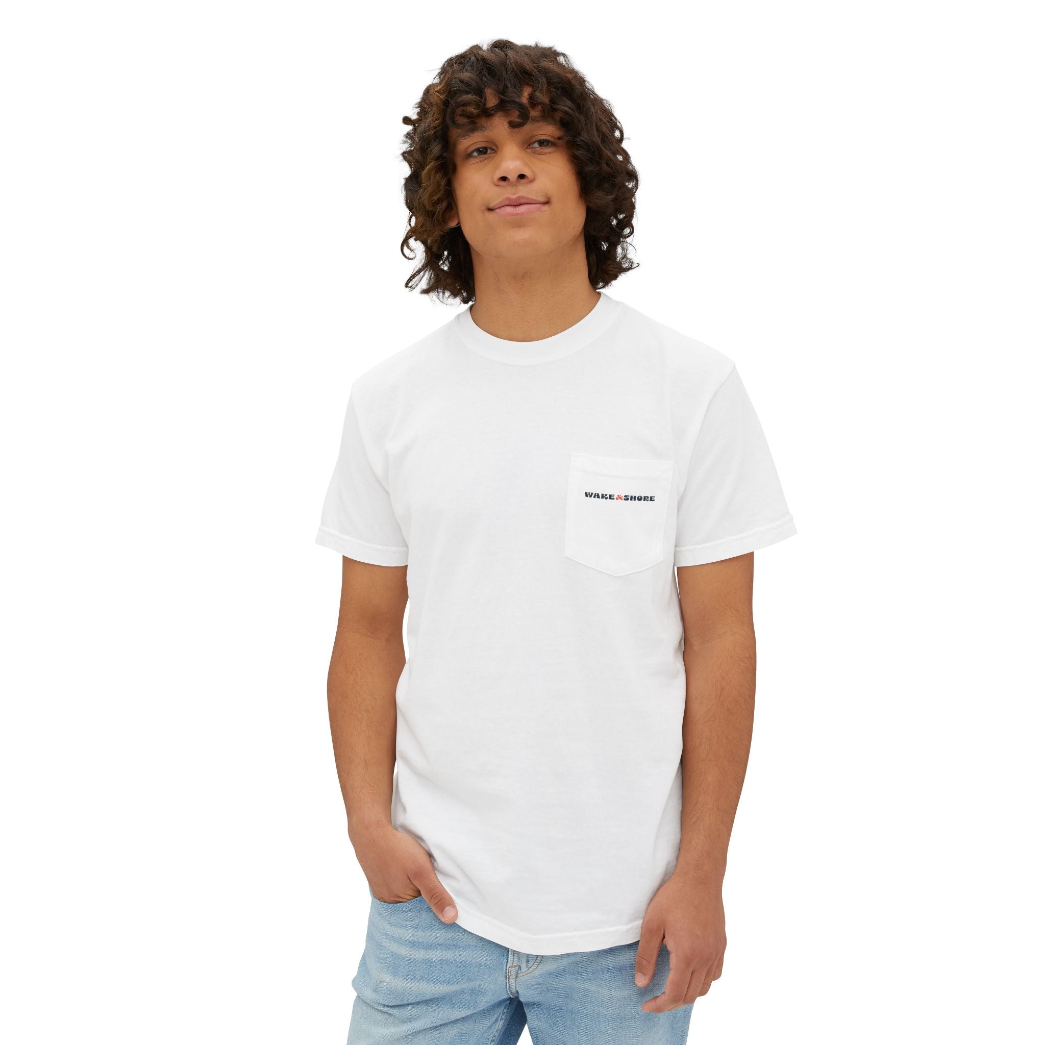 Pocket Sailboat T-Shirt — Minimal Nautical Graphic Tee